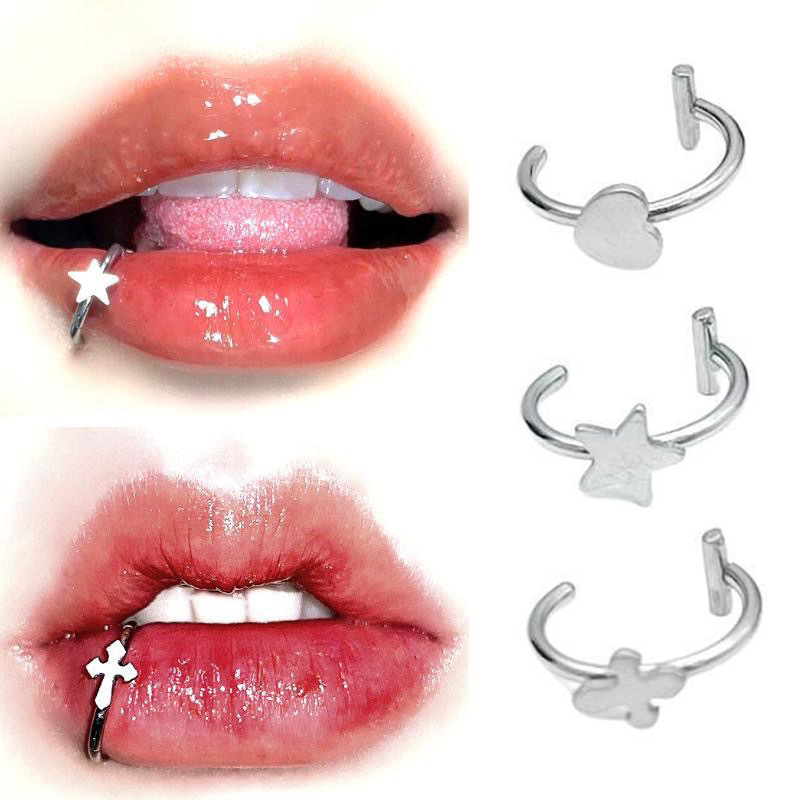 1Pc Rvs Nep Neusring Hoepel Se - Body Jewelry Lip Ring recensie en prijs