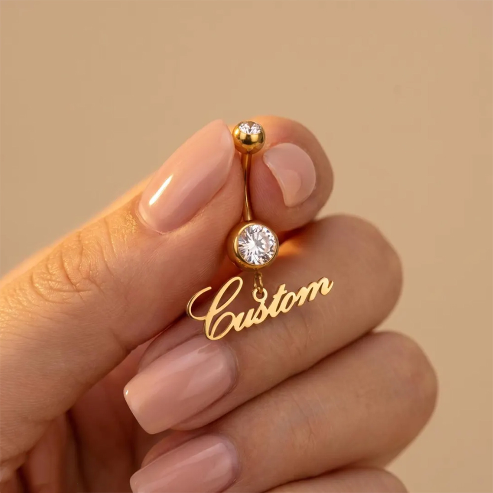 Gepersonaliseerde Zirkoon Naam - Body Jewelry Names recensie en prijs