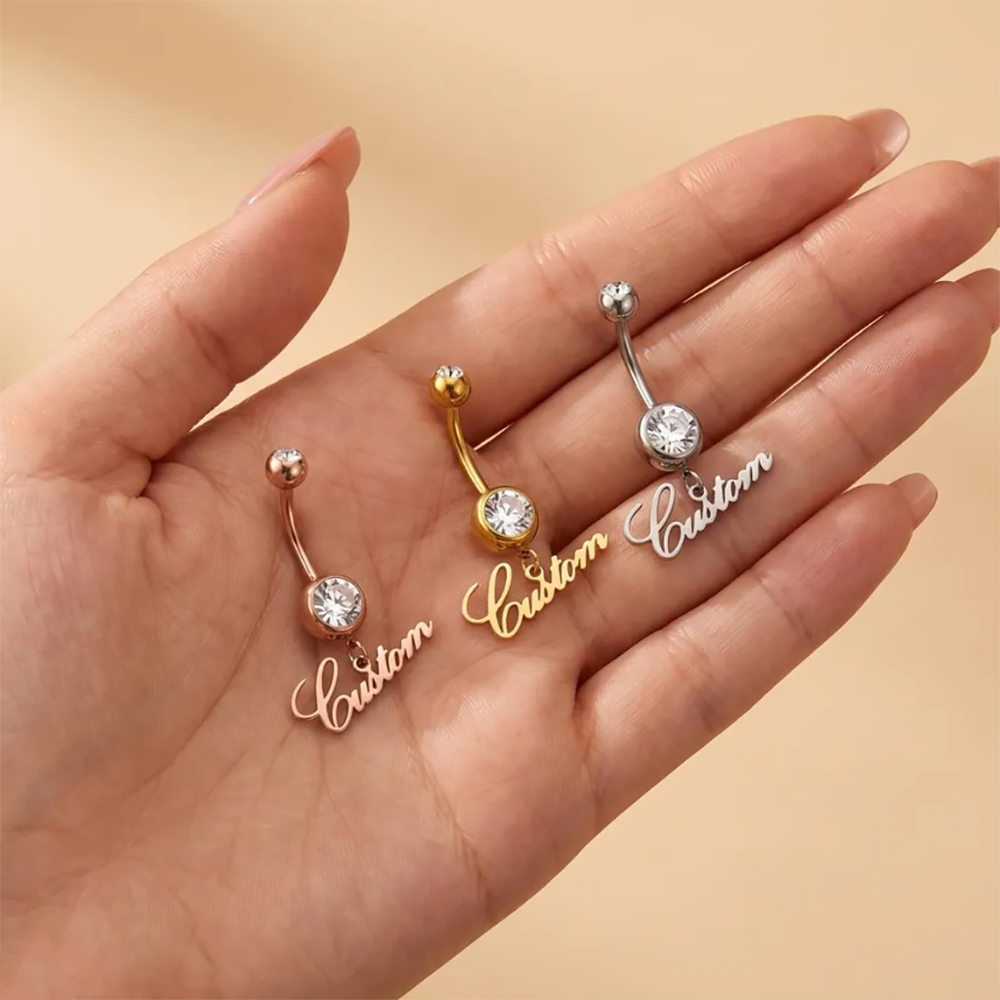 Gepersonaliseerde Zirkoon Naam - Body Jewelry Names recensie en prijs