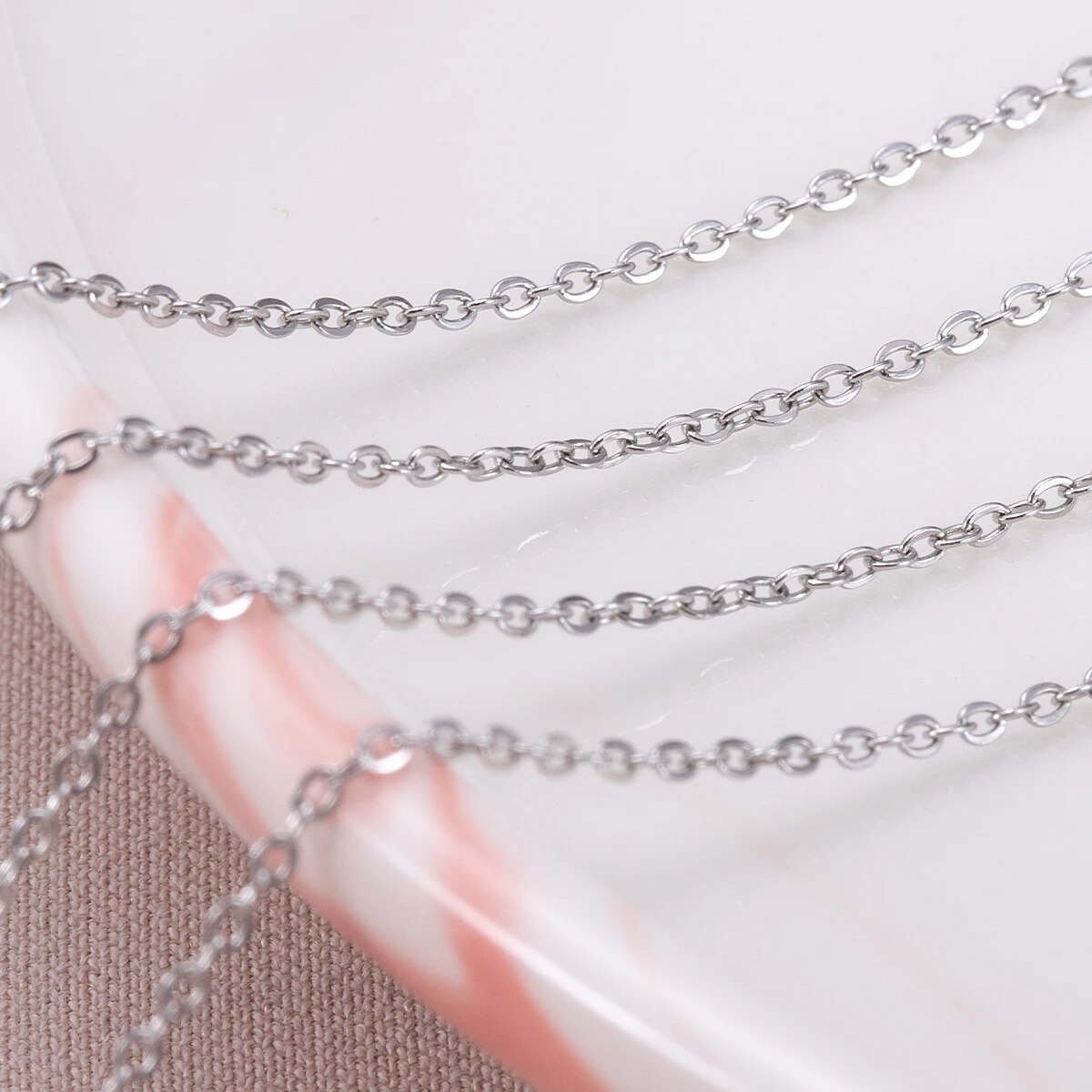 10 meter roestvrijstalen O-vor - Body Jewelry Chain recensie en prijs