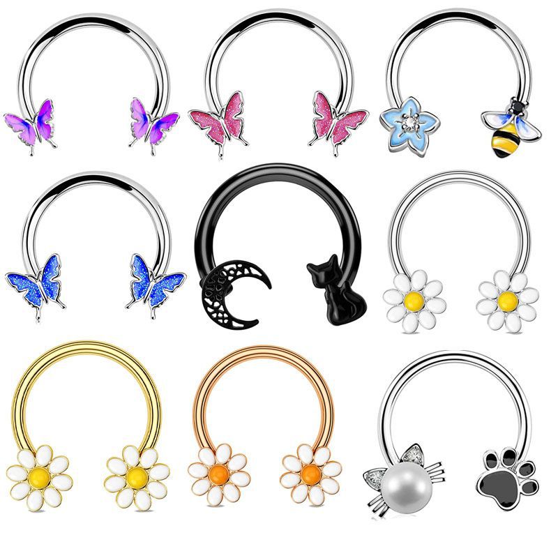 16G Septum Ring Daith Piercing - Body Jewelry Ear Piercing recensie en prijs