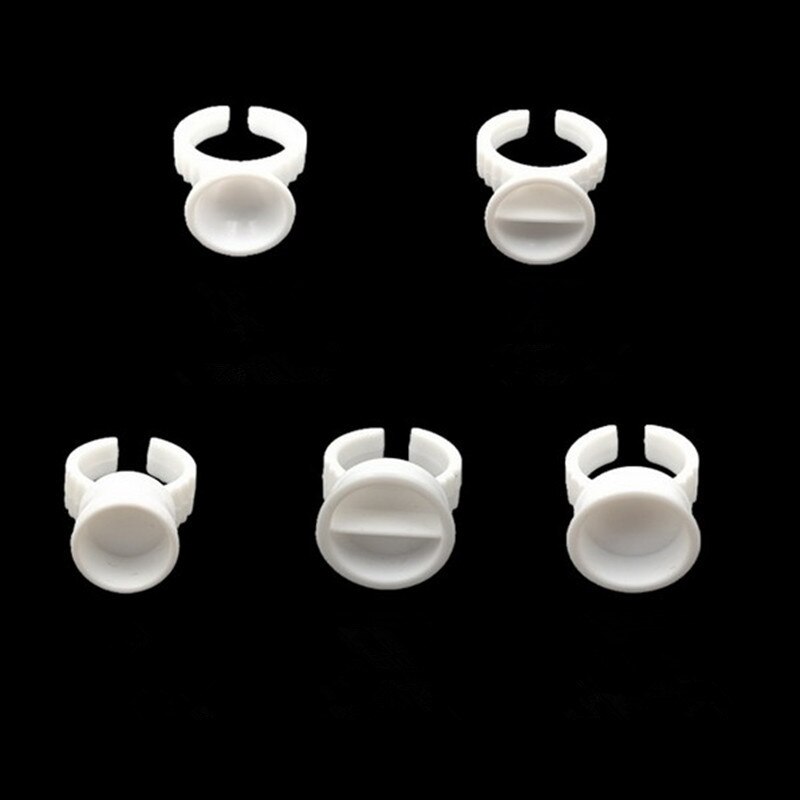 100 Stuks Wegwerp Witte Lijmho - Body Jewelry Tattoo recensie en prijs