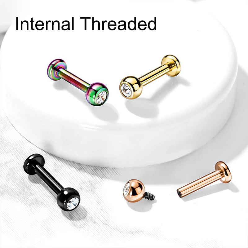 16G Chirurgisch staal bal top  - Body Jewelry Ear Piercing recensie en prijs