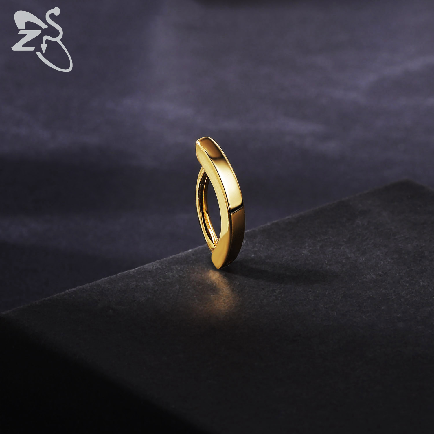 ZS 1 PC Goud Kleur 14 K 925 Zi - Zs Body Jewelry recensie en prijs