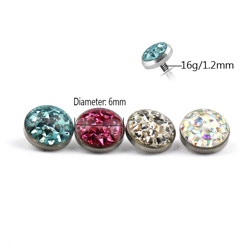 1PC Dermal Anchor Top Piercing - Dermal Anchor Top recensie en prijs
