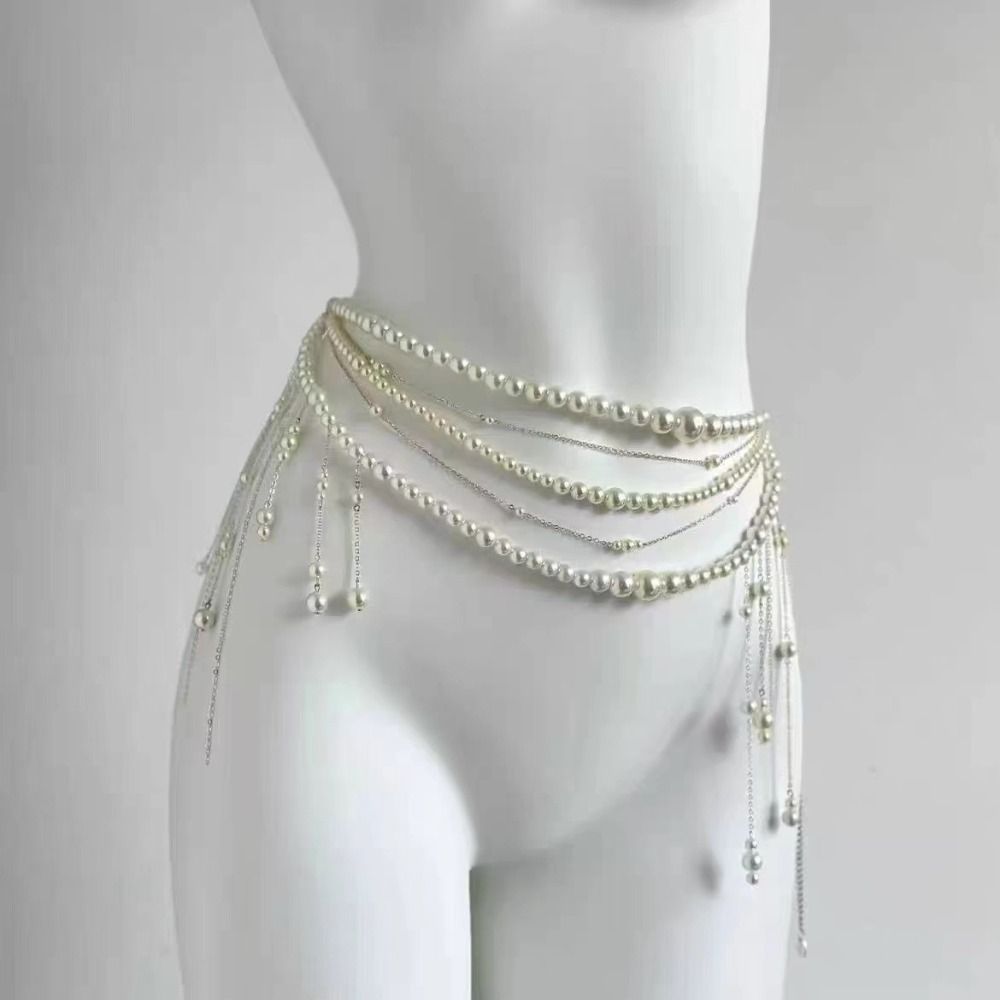 Mode Elegante Parel Taille Ket - Body Jewelry Online recensie en prijs