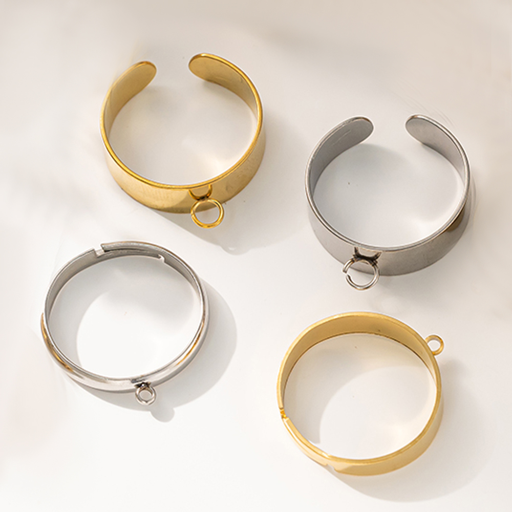 5 stks/partij Rvs Goud Kleur O - Daith Heart Ring recensie en prijs