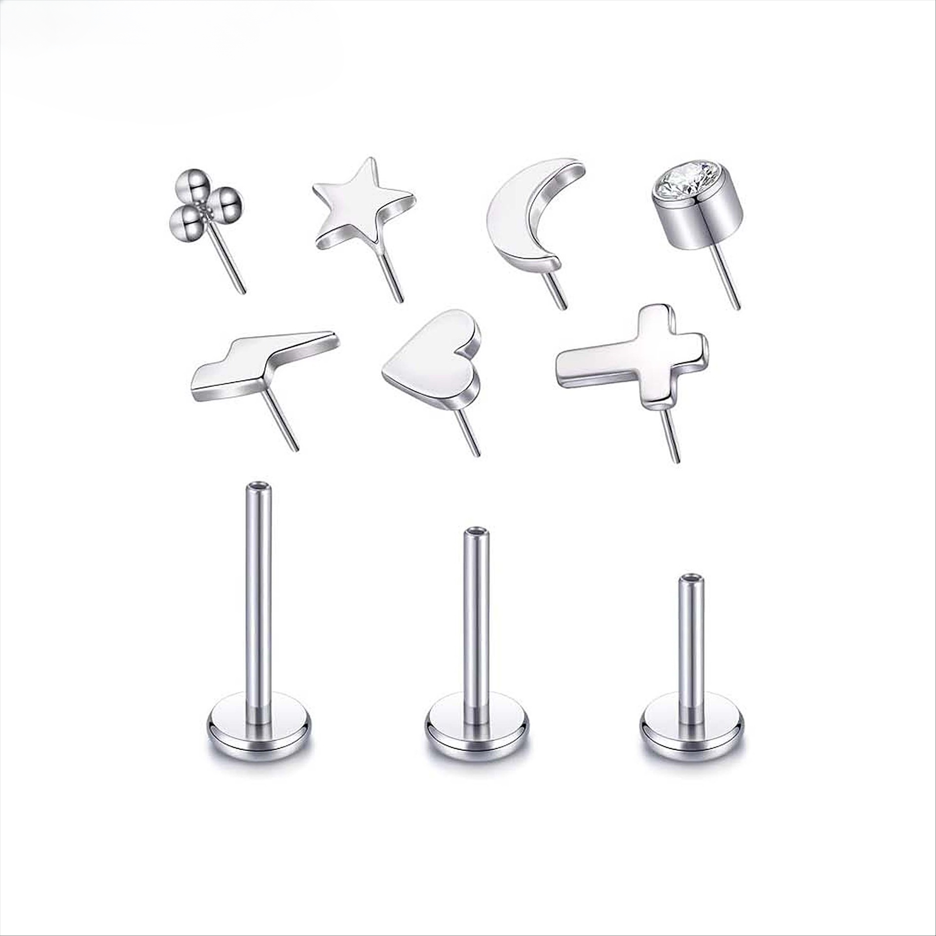 Groothandel Base ASTM F136 Tit - Body Jewelry Lip Ring recensie en prijs