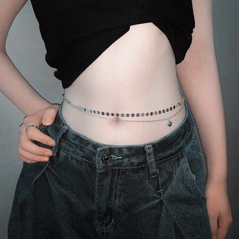 Mode Eenvoudige Dubbellaagse K - Body Jewelry Chain recensie en prijs
