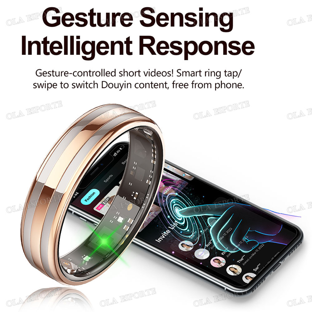 Gebaardetectie Smart Ring Gezo - Daith Heart Ring recensie en prijs