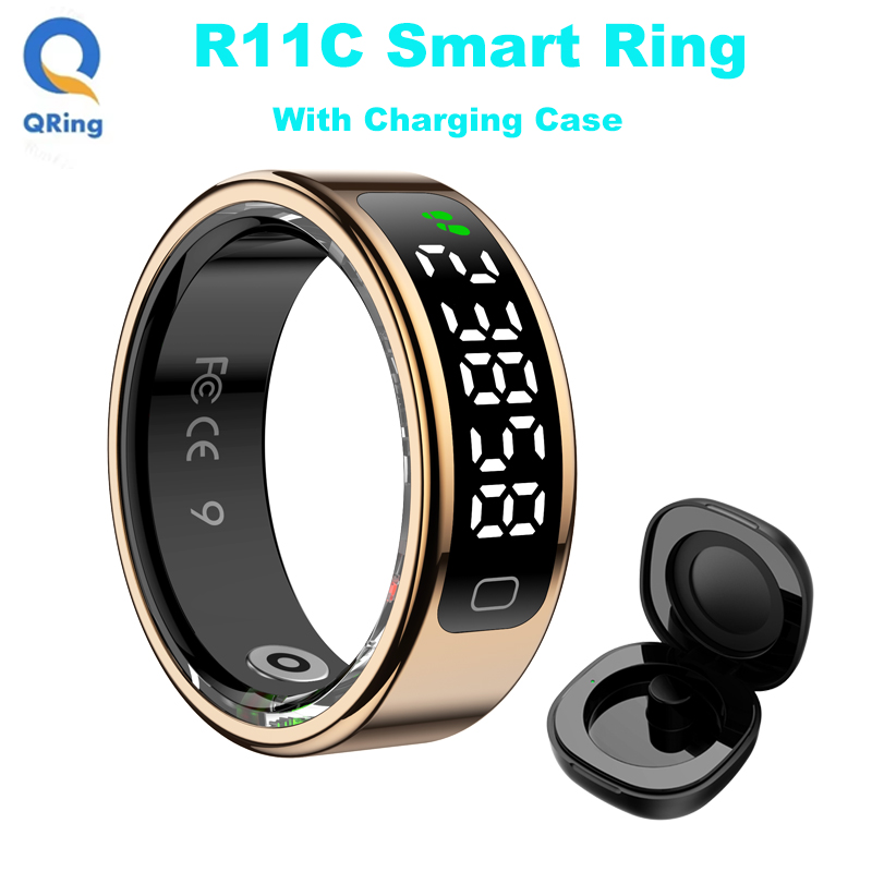 AMZMAX R11C Scherm Smart Ring  - Daith Heart Ring recensie en prijs