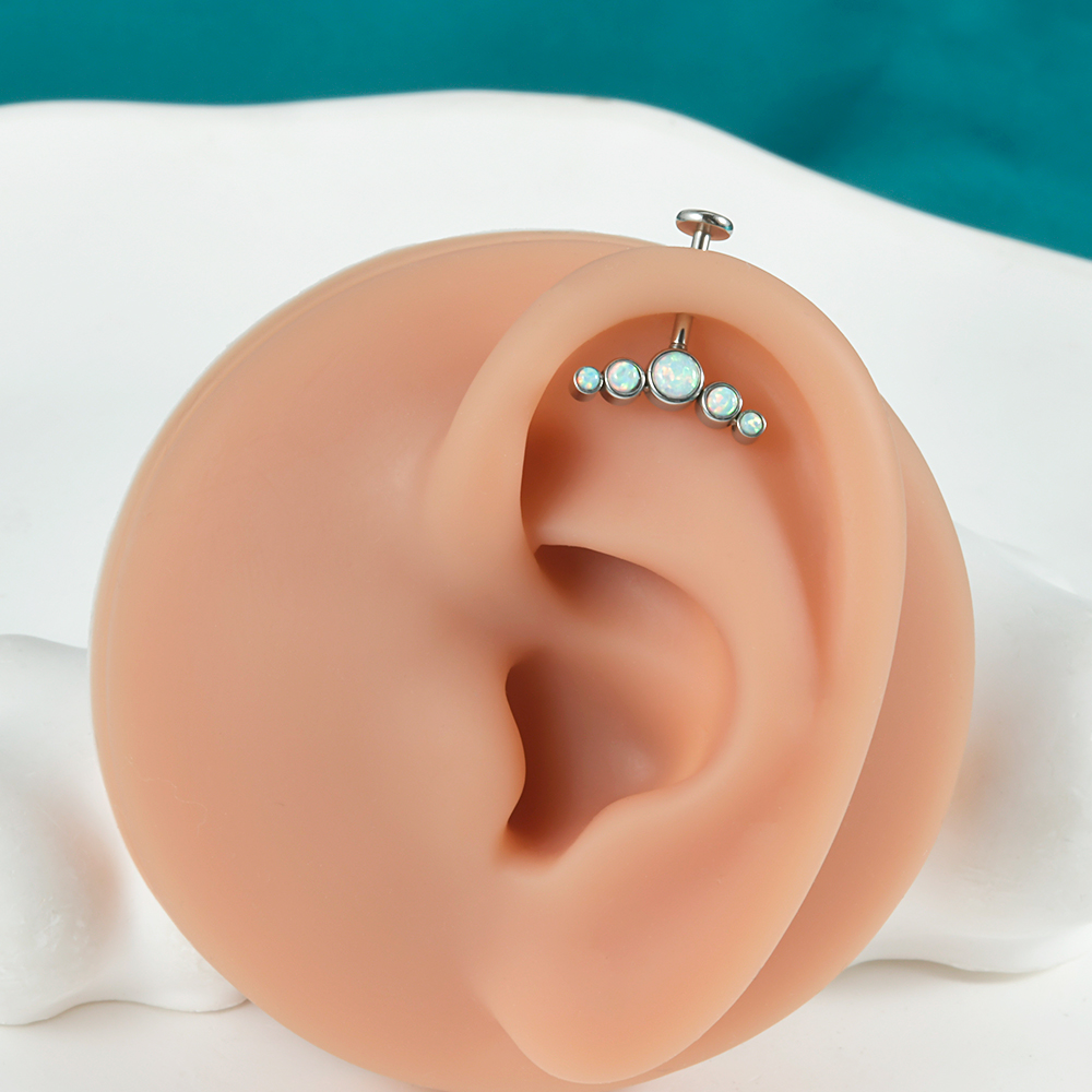 1 Stuk Chirurgisch Staal Cz Ge - Body Jewelry Lip Ring recensie en prijs